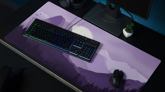 Journey - Purple - Desk Mat