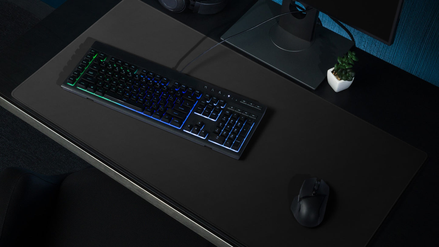 Minimal Black Gradient Gaming mouse pad