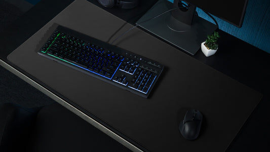 Minimal Black Gradient Gaming mouse pad