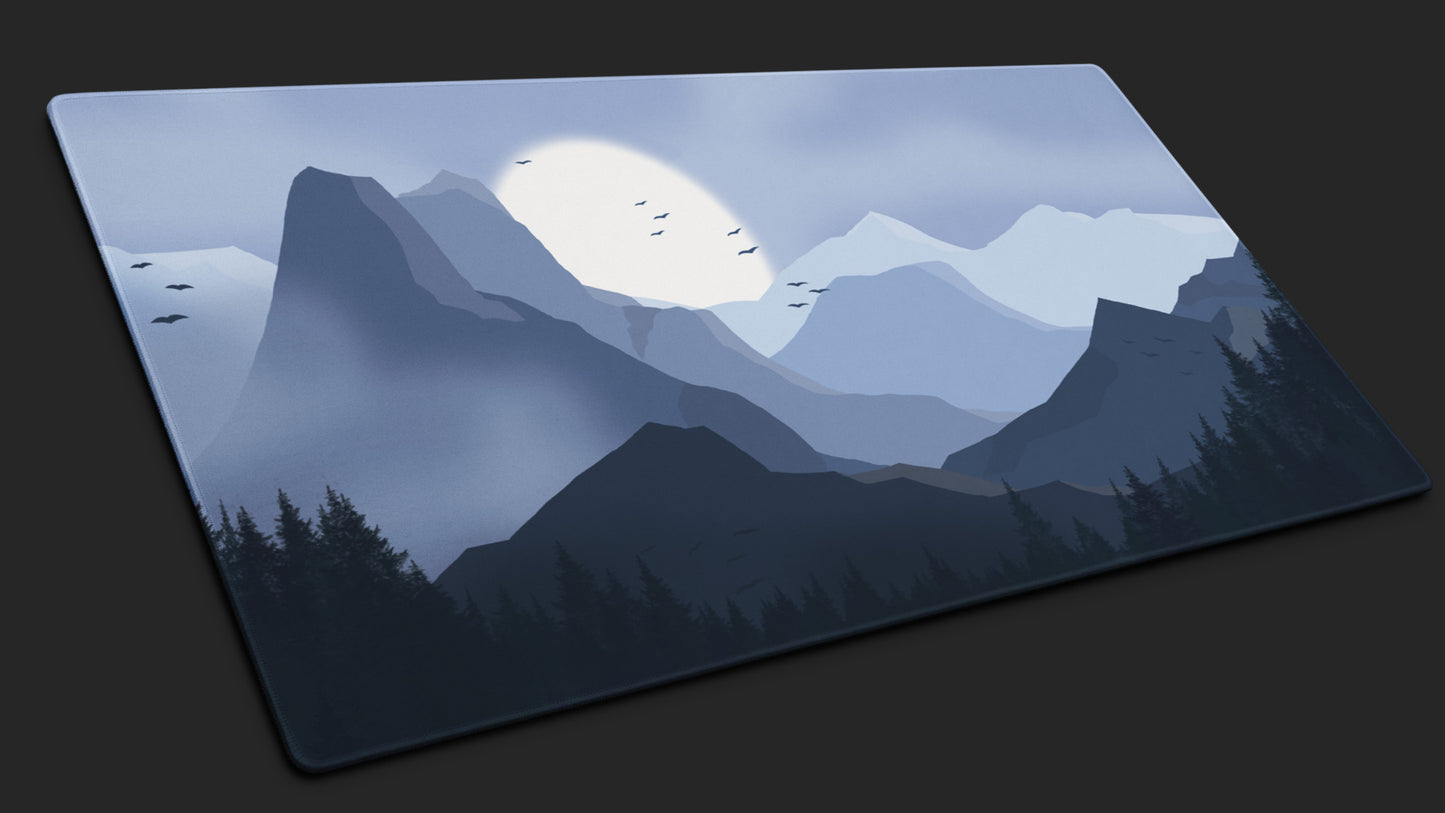 Journey - Blue - Desk Mat